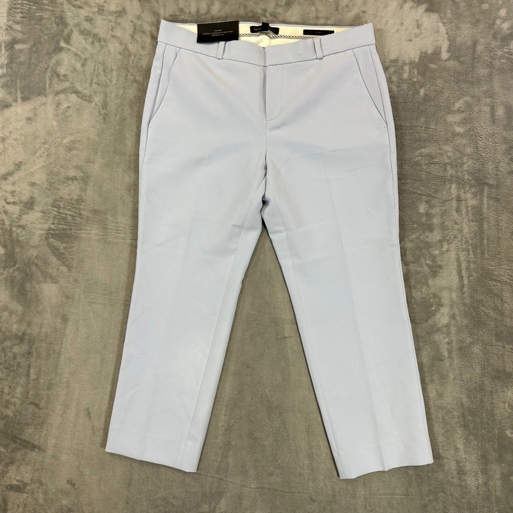 New Banana Republic Avery‎ Cropped Ankle Pants Women's Size 8P Light Blue
